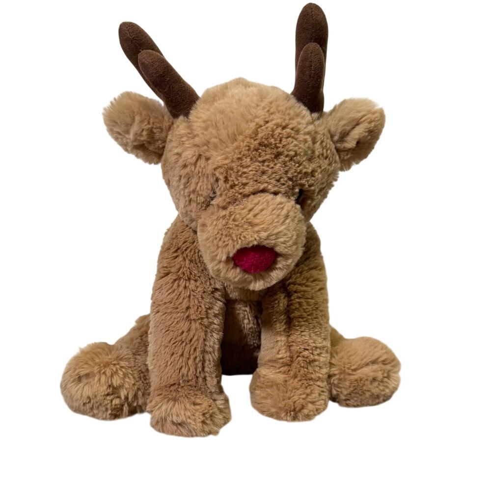 Jellycat London Romi Reindeer Plush Stuffed Animal 10” Holiday Christmas Toy